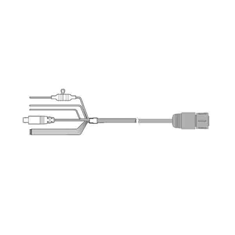Raymarine c/e power cable straight 1M