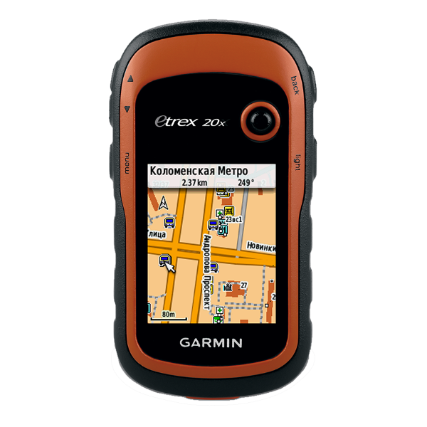 Garmin eTrex 20x портативный GPS Глонасс навигатор