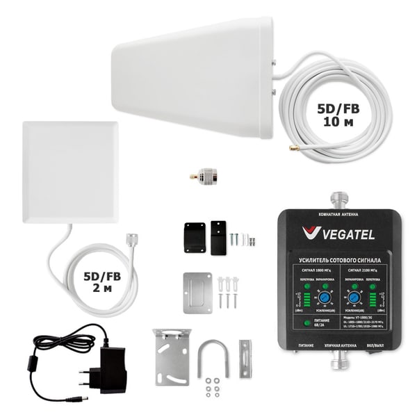 Vegatel Комплект VT-1800/3G-kit (дом, LED)