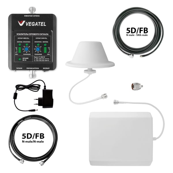 Vegatel Комплект VT-1800/3G-kit (офис, LED)