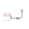 Raymarine a Series Power Cable 1.5m Right Angle