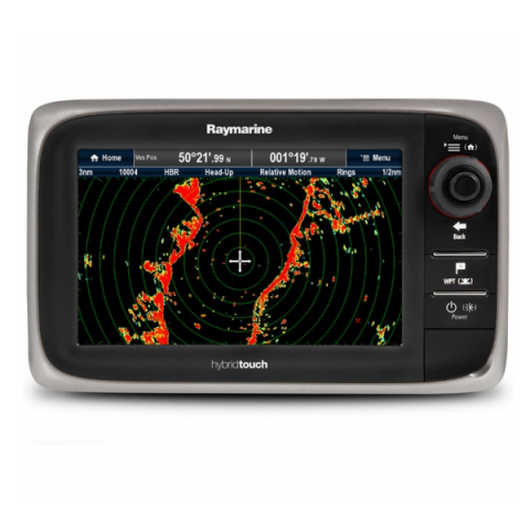 Raymarine e7D (no chart)