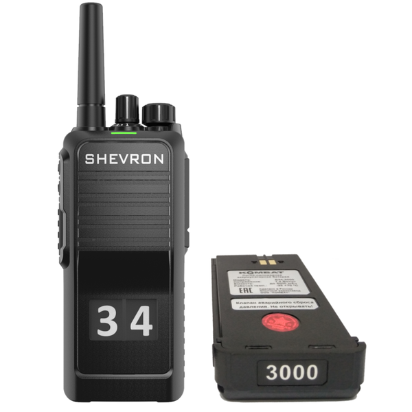 Шеврон Т-34 U3 3100 мАч портативная рация